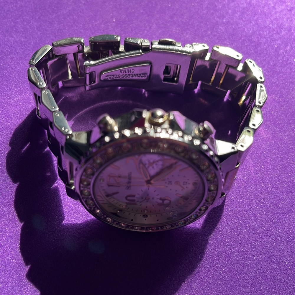 Style & Co Ladies Rhinestone Watch - Picture 14 of 15